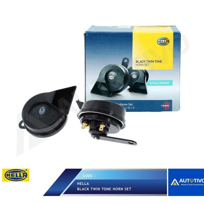 Klakson Mobil Hella Model Keong Dual Horns Suara Mercy Universal