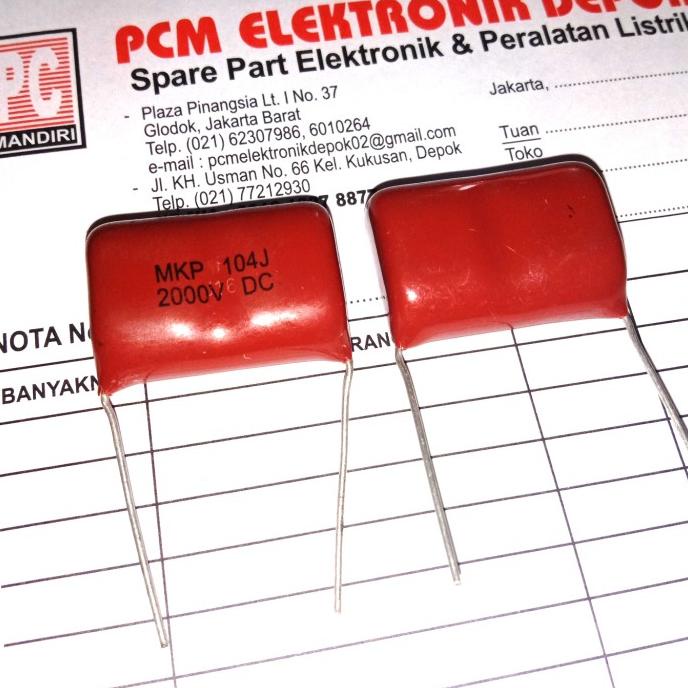 .1J2000V 104J 2000V 104 J 2000 V 100nF 2.0KV pcmelektrob9090 Diminati Banget