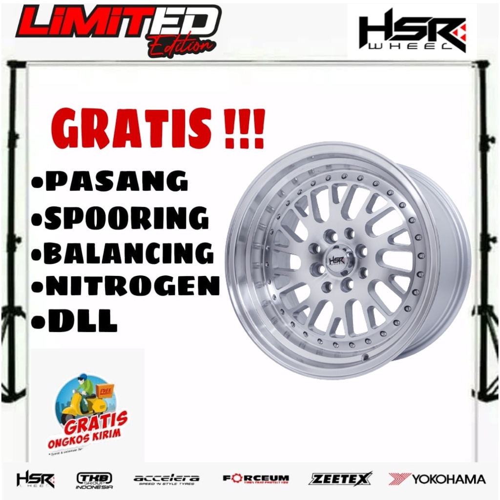 PELEK MOBIL CELONG RING 16 VELG MOBIL CALYA SIGRA BRIO VELG MOBIL CLASSIC HSR R16X7/85 H8X100-114,3 