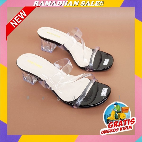 Sendal Heels Wanita Kekinian Terbaru 2022 Kondangan Wisuda Sandal Haihils Hils Tali Remaja Korea Kor