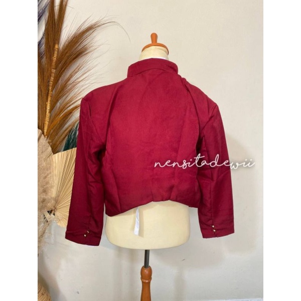 Beskap Hewes, Adat Jawa / Solo - Warna Maroon