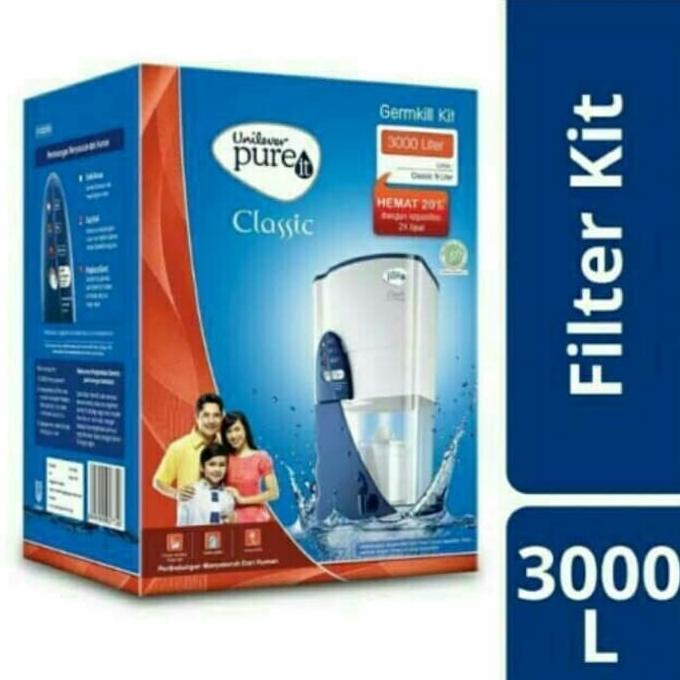 Pureit Germ Kill Kit Filter Air Classic 9L - 3000L