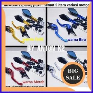 HANDLE REM BRAKE P2 VARIASI AKSESORIS MOTOR BEAT/BEAT NEW/BEAT STREET last stok 29M4R23