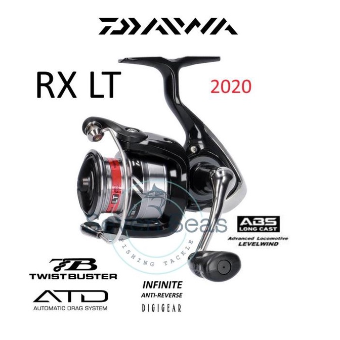 Daiwa RX LT 2020 1000 2000 2500 3000-C 4000-C 5000-C 6000 Reel Spin