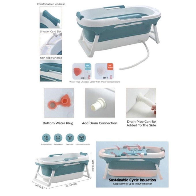 Bathtub Portable Dewasa Dan Anak