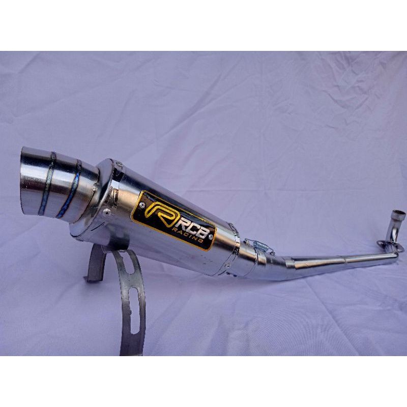 knalpot racing rcb supra x 125 supra lama fit x 110 revo fitur absolute jupiter smash vega dll