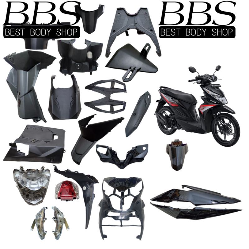 Full Cover Body Honda Beat Fi New eSP ECO | Full Set Bodi Beat Fi New eSP ECO