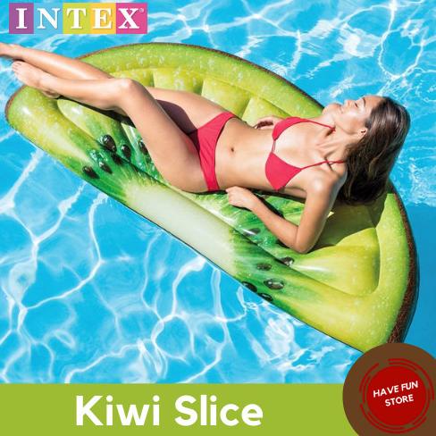 Floaties Kasur Pelampung Matras Renang Bentuk Buah Kiwi Anak Dewasa