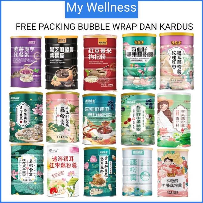 

SALE OU FEN LOTUS ROOT POWDER TERATAI 500GR MAKANAN DIET