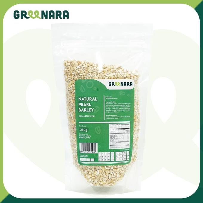 

STOK TERBATAS NATURAL PEARL BARLEY / BIJI JALI - JALI 250GR