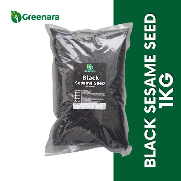 

STOK TERBATAS BLACK SESAME SEED 1KG / WIJEN HITAM 1KG