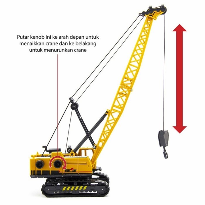 DISKON SPESIAL CRUZER DIECAST MOBILE CRANE TRUCK CONSTRUCTION TRUK CRANE TERBARU