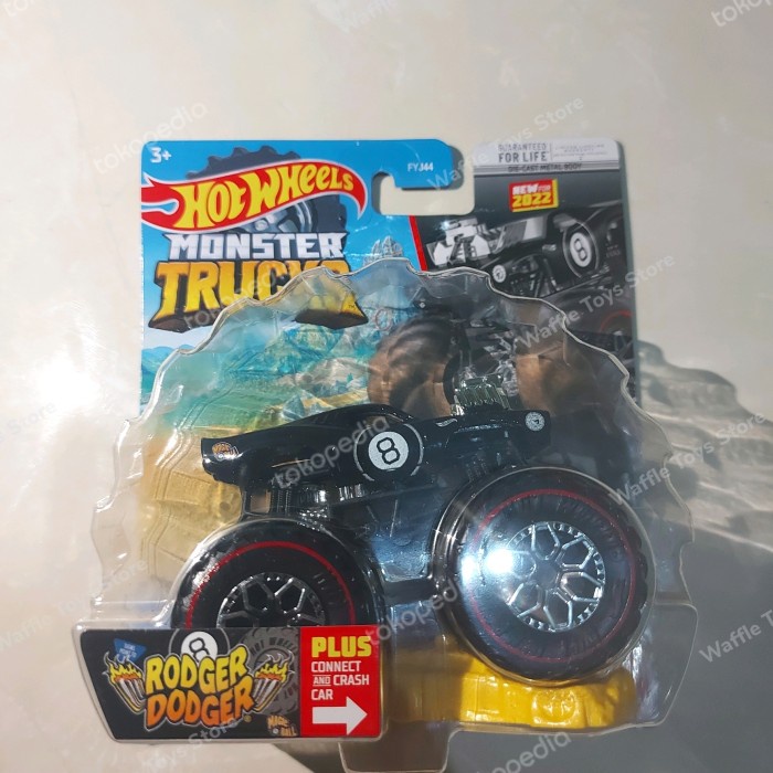 PROMO HOTWHEELS MONSTER TRUCK RODGER DODGER TREASURE HUNT TERLARIS