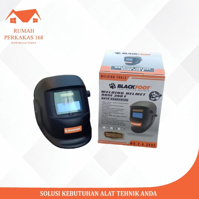 Terlaris Blackfoot Kedok Las Helm Otomatis Welding Helmet Rose 350 Blackfoot