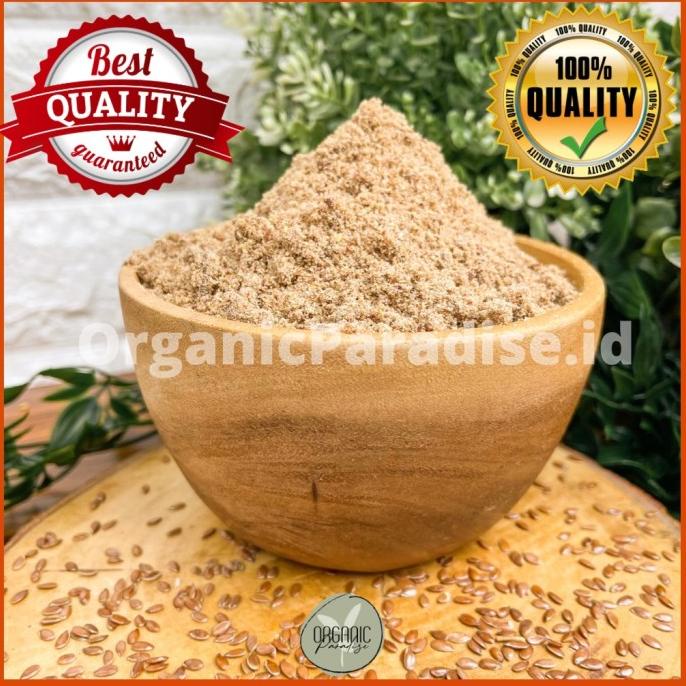 

STOK TERBATAS GROUND BROWN FLAXSEED 1 KG / BROWN FLAXSEED HALUS 1 KG