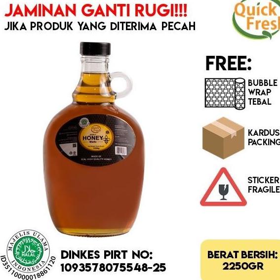 

Quick Fresh Honey / Madu Murni Asli 2250Gr (Antique Bottle) Redthiny