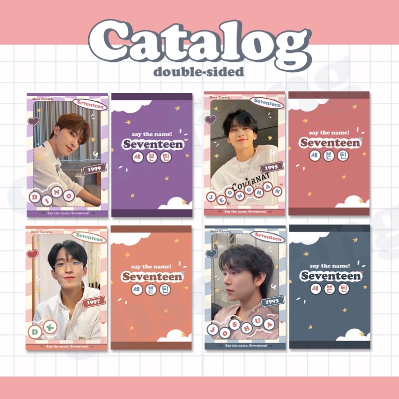 SEVENTEEN KEYRING BOYFIE CUTE CARAT GANTUNGAN KUNCI KEYCHAIN CARATDEUL CARATLAND MERCH BOYFRIEND KPOP 17