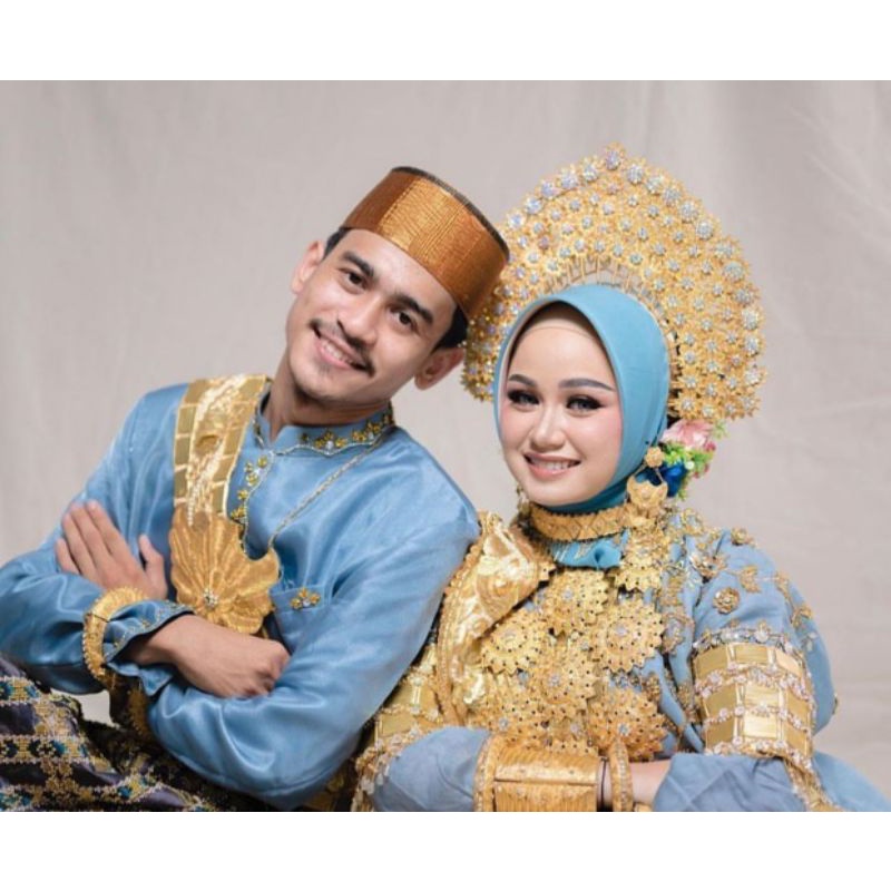 Aksesoris pengantin set motif baru, aksesoris adat Bugis Makassar