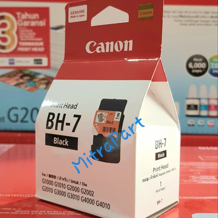 Terlaris Sparepart Cartridge Canon G1010, G2010, G3010 Black Original.