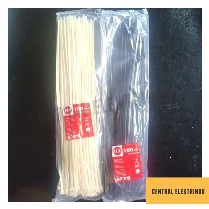 

Terlaris Cord Kabel Ties 4,8 X 400Mm Cable Tie Kabel Tie Pengikat Kabel Cable