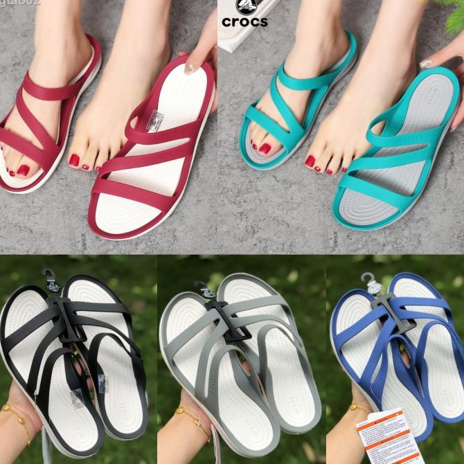 Promo Crocs / Sandal Wanita / Crocs Wanita / Sandal Crocs / Crocs Swiftwater