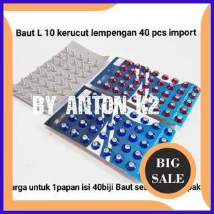 BAUT BODI/PLAT NOMOR BK BAUT L 10 KERUCUT RING MONEL CNC/BAUT SEKRUP tools n parts 29M4R23