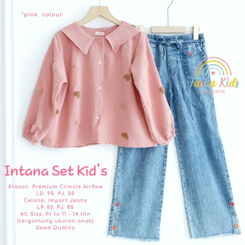 BELVA/INTANA SET KIDS BY FASHA KIDS