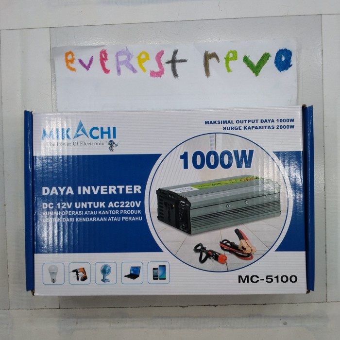 Terlaris Inverter 1000 Watt Msw/ Power Inverter 1000 Watt Mikachi