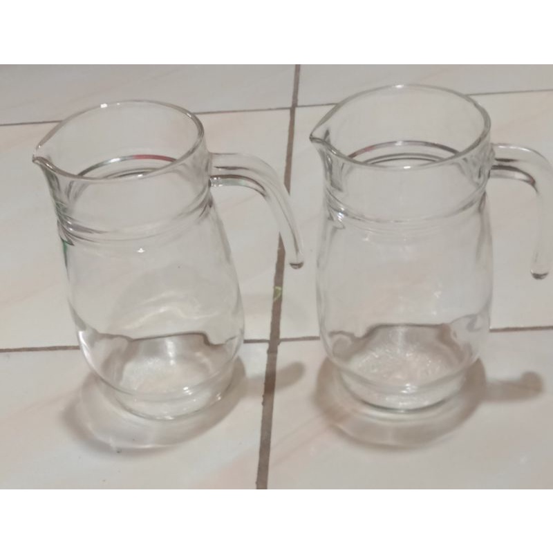 pitcher kaca / pitcher water jug/tempat air minum kaca