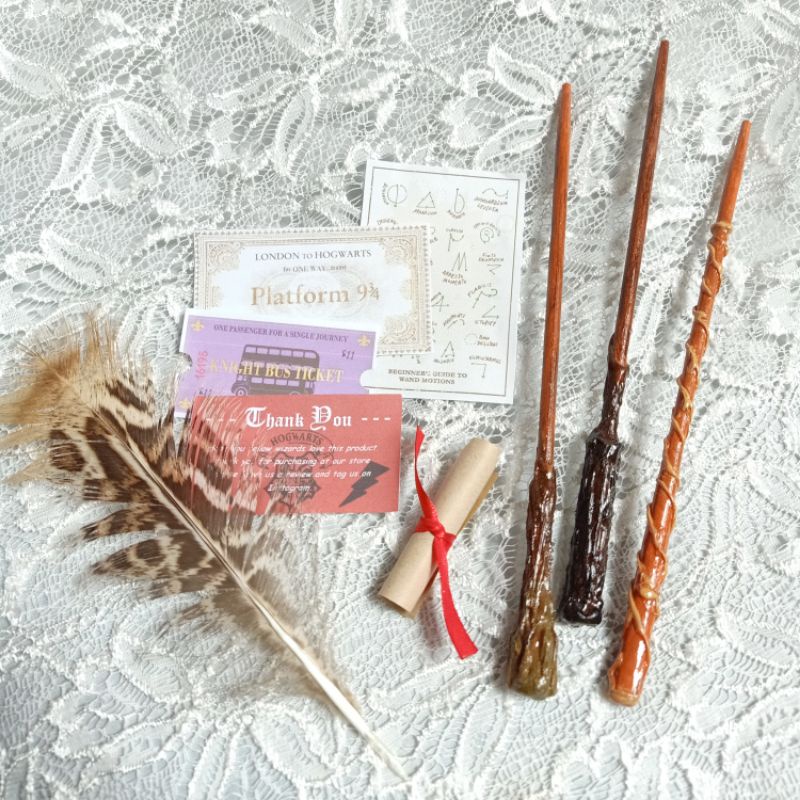WAND HARRY POTTER / TONGKAT SIHIR HARRY POTTER / TERMURAH / HANDCRAFTED