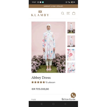 Abbey dress size S wearingklamby