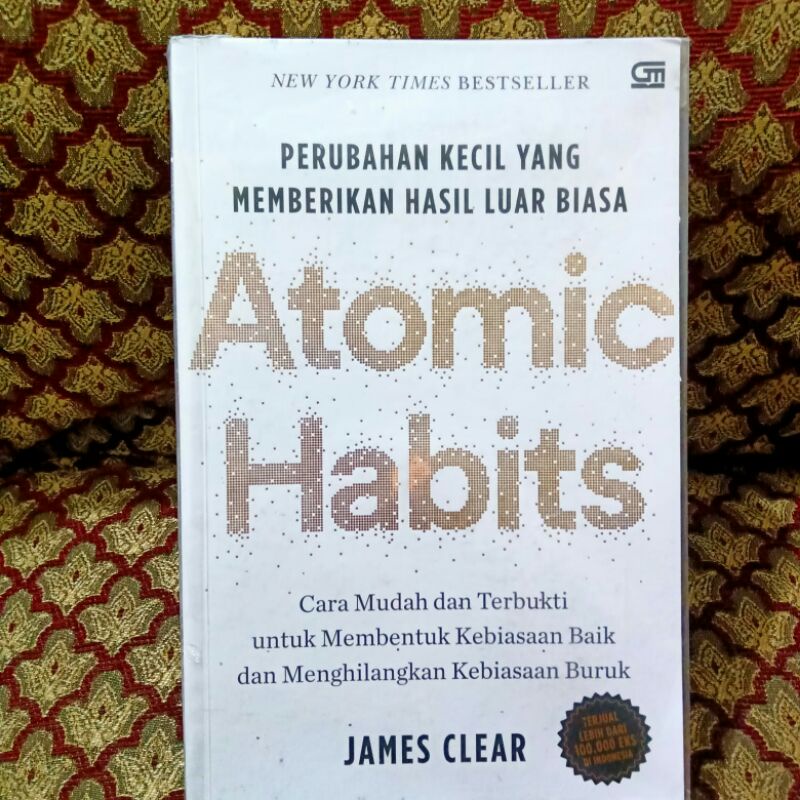 Preloved buku Atomic Habits (Bahasa Indonesia)