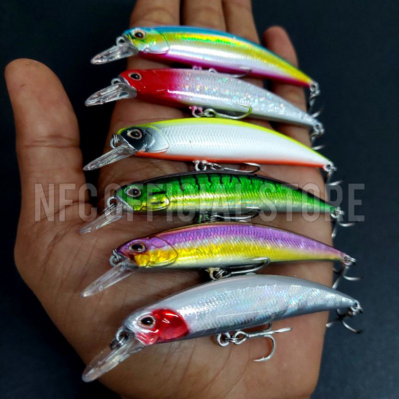 Lure Minnow Sinking 8 cm 13 gram Long Cast BEST KILLER ACTION