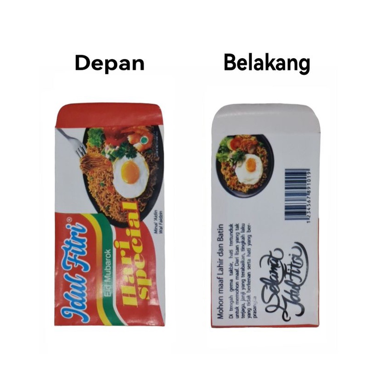 

Amplop THR Lebaran Motif Snack