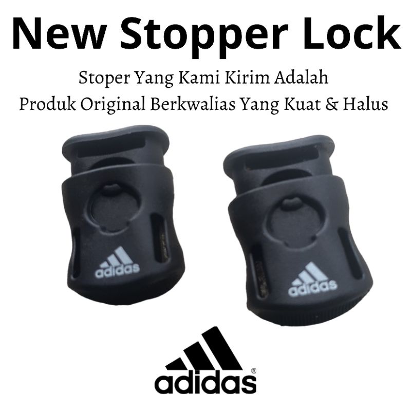 Stopper Tali Cord Lock Aksesoris Garment Pengunci Tali Buckle Tas Jaket Celana Topi Handmade New