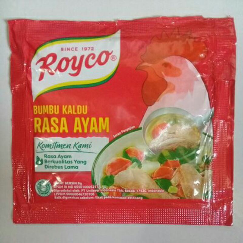 

~MOS~ Royco Sachet. Kaldu Ayam. Kaldu Sapi. 8 gram