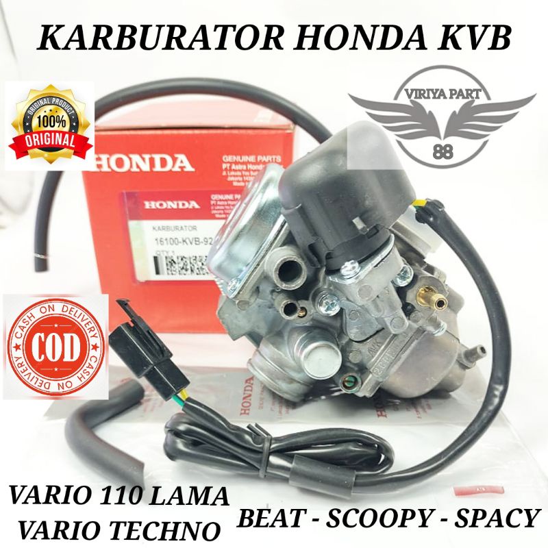 KARBURATOR CARBURATOR KEIHIN HONDA AHM KVB KUALITAS ASLI ORIGINAL HONDA AHM PRESISI TIDAK BANJIR TID
