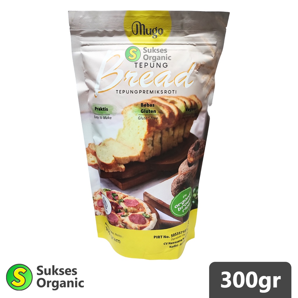 

Tepung Bread Mix Mugo 300gr Untuk Pizza Donut Roti