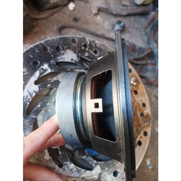speaker 5 inch kondisi baru spon tebal kayak Donal bas kenyall
