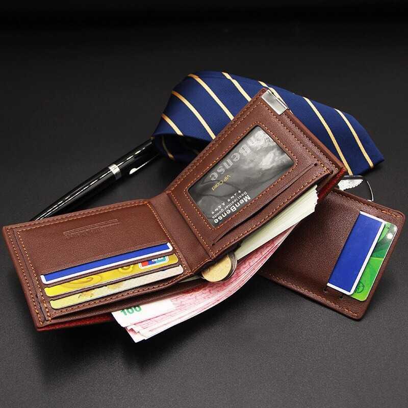 MENBENSE Dompet Pria Bahan Kulit Leather Wallet B04 Dompet Kecil Dompet Kulit Pria Dompet Pria Panjang Dompet Pria Kulit Asli Dompet Pria Keren Dompet Kulit Asli Dompet Tipis Dompet Kecil Pria Dompet Cowok Branded Dompet Pria Kanvas Dompet Kanvas Dompet M