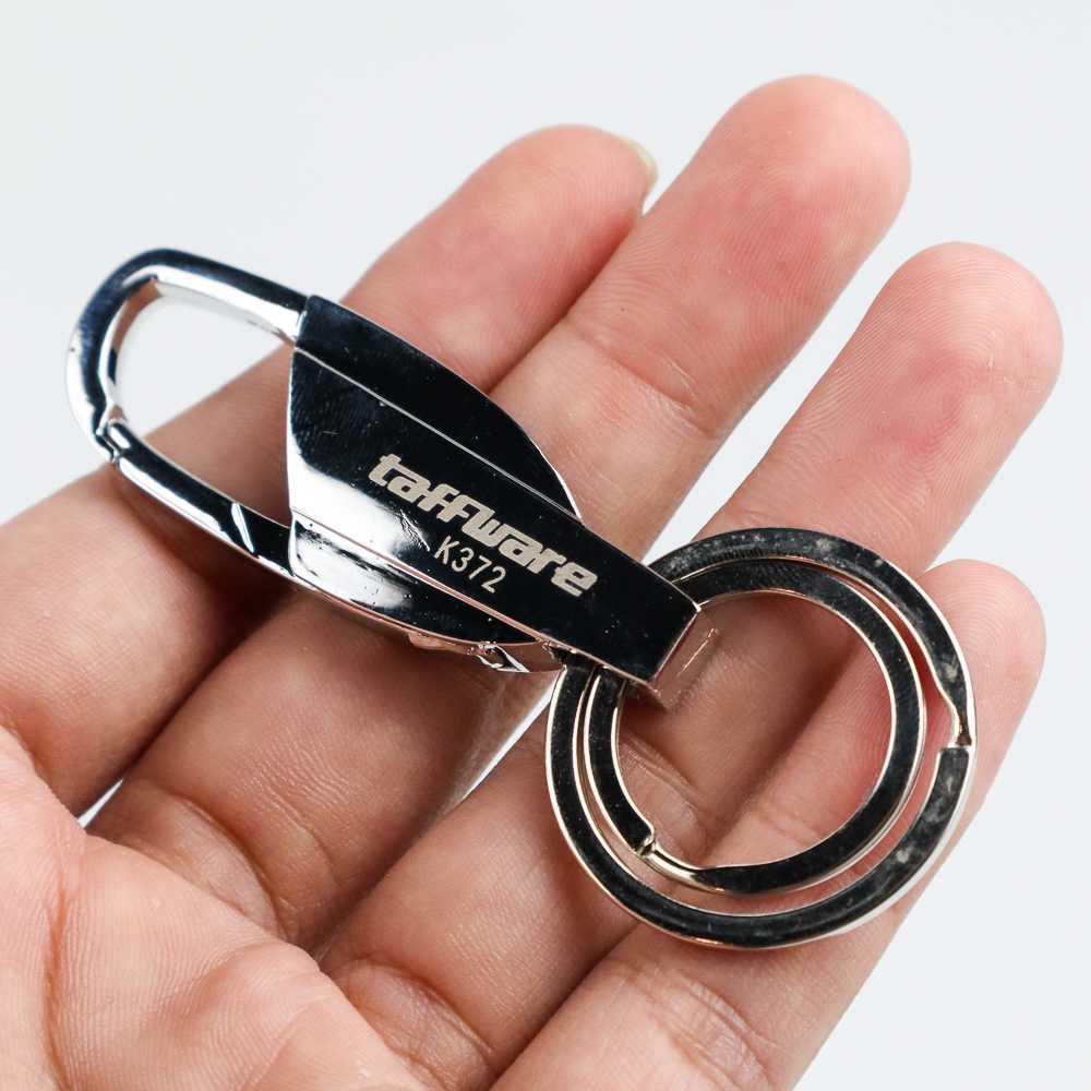 Taffware Gantungan Kunci Carabiner Keychain Stainless Steel 372