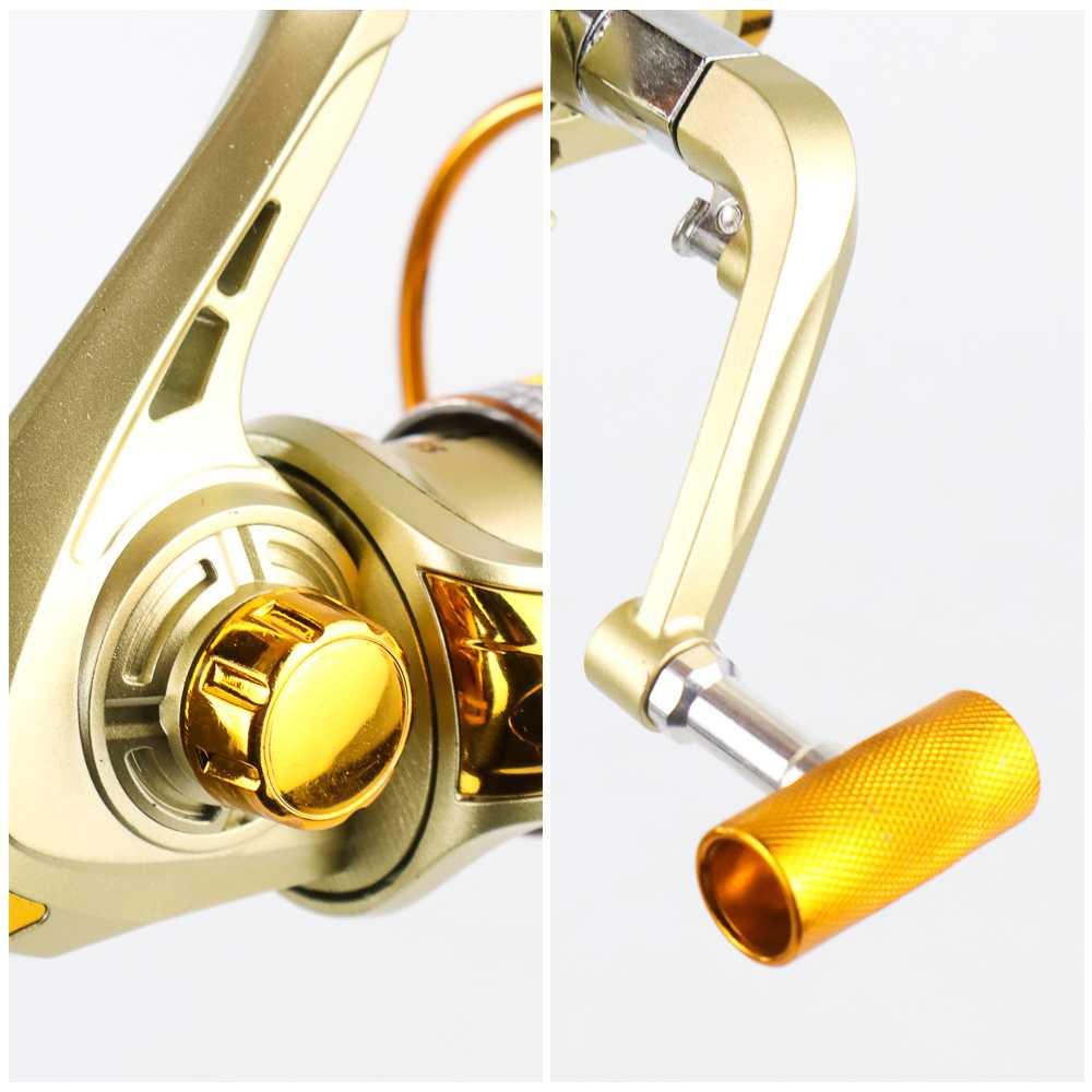 YUMOSHI JF2000 Reel Pancing Spinning 5.2:1 Gear Ratio Pancing Reel Power Handle Ril Pancing Reel Pancing Power Handle Pancing Casting Rell Pancing Power Handle Casting Reel Pancing Mini Reel Casting Reel Baitcasting Real Pancing Power Handle Rell Pancing