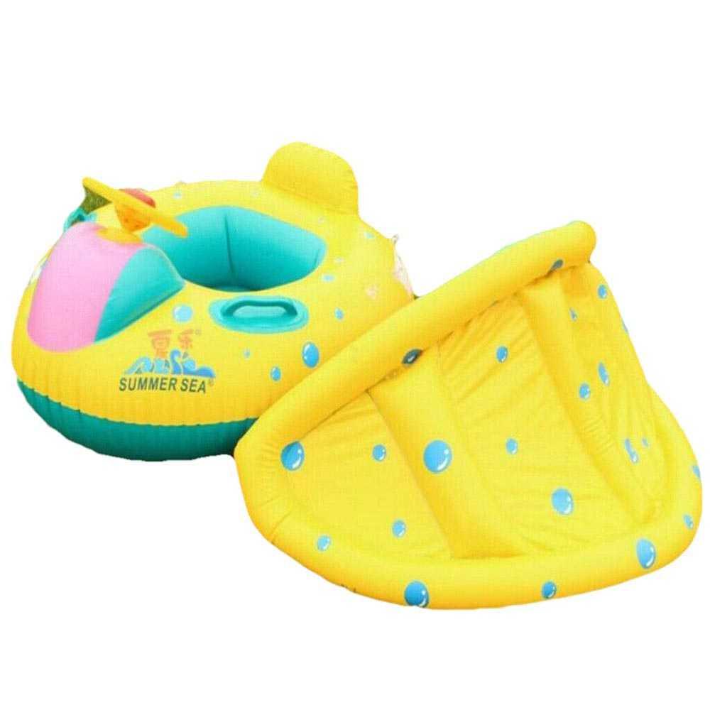 Summer Sea Pelampung Kolam Renang Bayi Ring Floating with Canopy D108