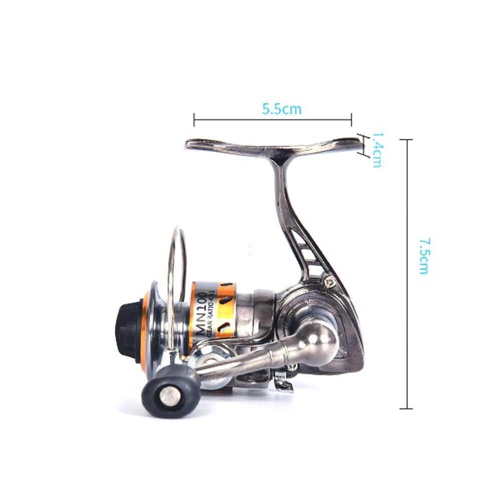 FuYang Reel Pancing Mini Spinning Fishing Reel 4.3:1 Gear Ratio MN100 Aktivitas Aktivitas Alat Pancing Ikan Alat Pancing Ikan Joran Pancing Reel Joran Pancing Reel Alat Pancingan Alat Pancingan Paket Alat Olahraga Paket Alat Olahraga Paket Alat Pancing Pa