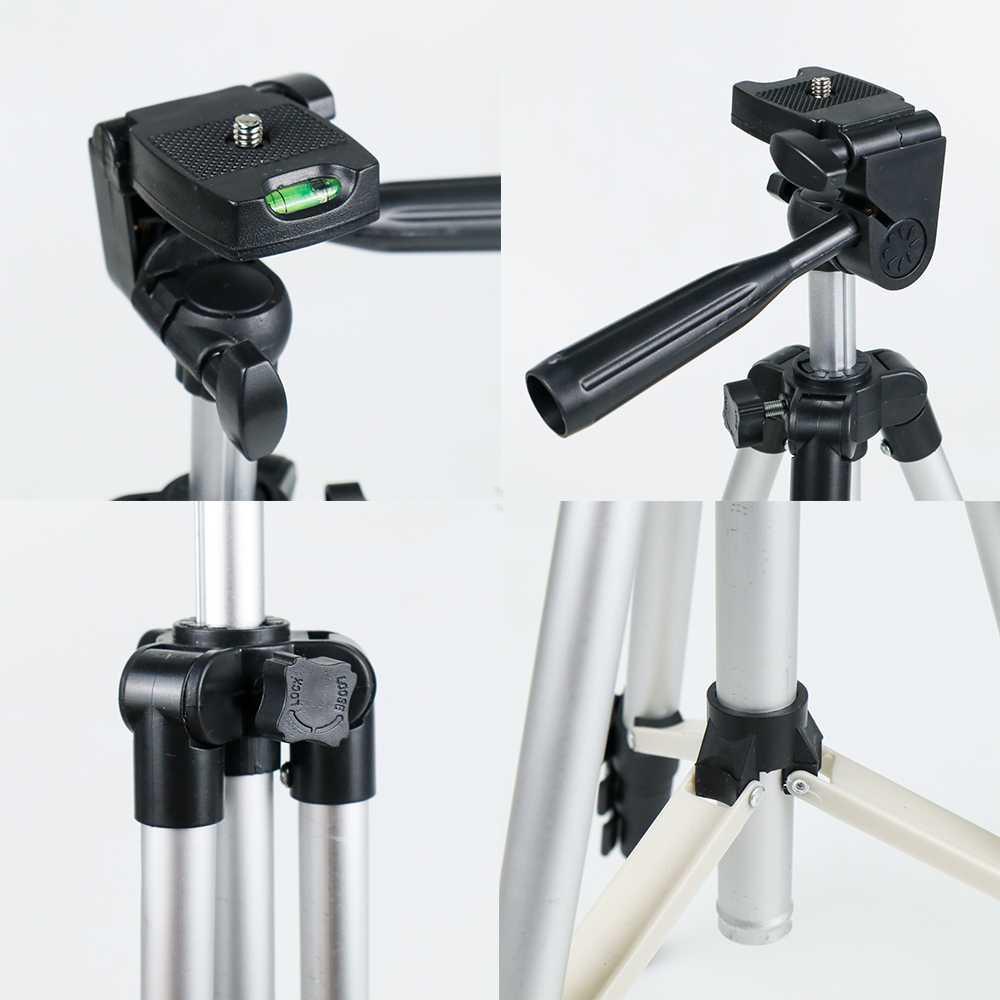 NUNUPHO Tripod Kamera Profesional with Bluetooth Shutter 110