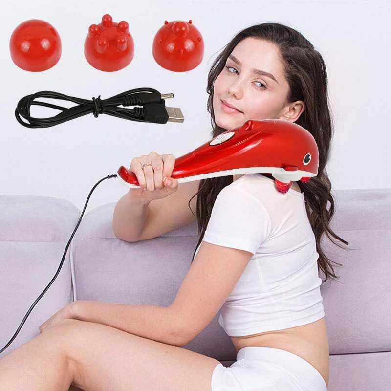 Qingfeng Alat Pijat Elektrik Dolphin Massager USB Charging K668