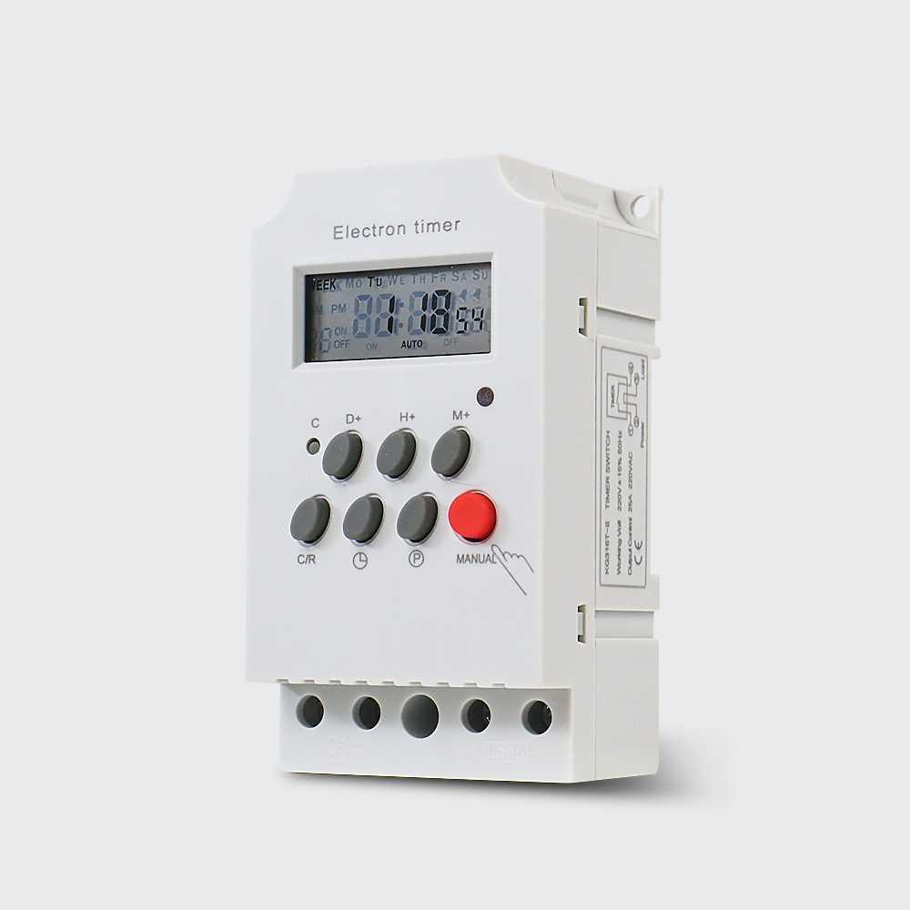 KAMPA MCB Power Timer Programmable Time Switch Relay 25A 220V KG316T-II Saklar Ob Saklar Ob Saklar Tembok Saklar Tembok Saklar Seri Broco Saklar Seri Broco Perlengkapan Listrik Perlengkapan Listrik Saklar Seri Panasonic Saklar Seri Panasonic Sakelar Panas