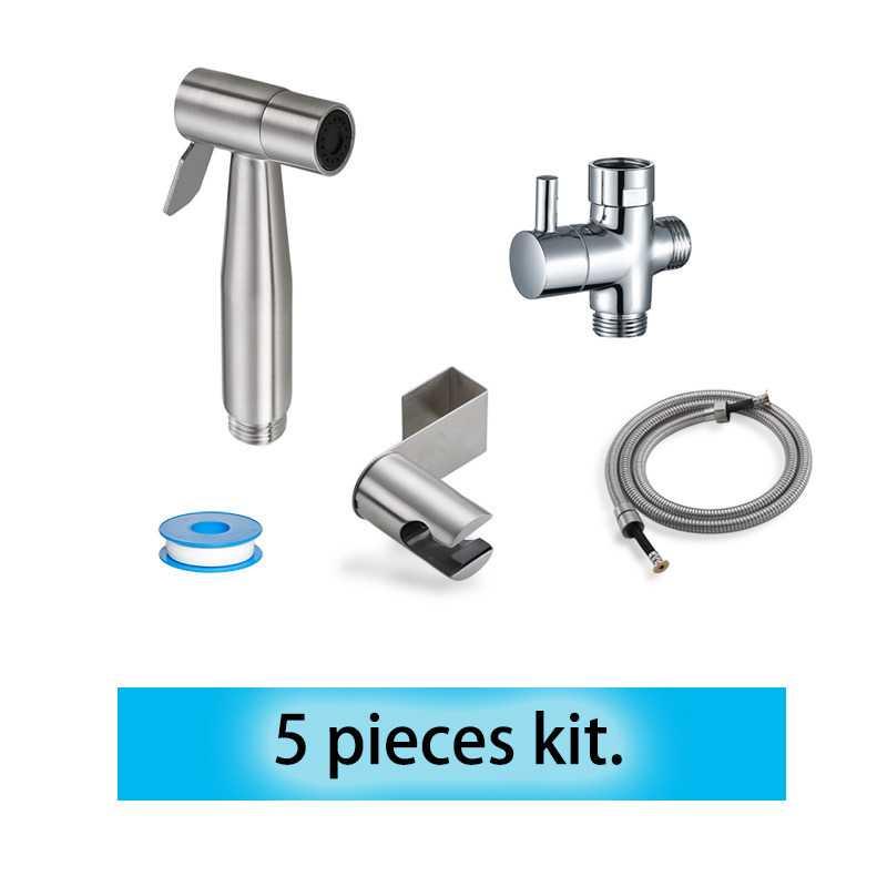 JIQUAN Kepala Jet Washer Shower Closet Bidet Water Spray 5 Set Hose T103 Rumah Bayi Rumah Bayi Head Shower Kamar Mandi Head Shower Kamar Mandi Shower Ion Shower Ion Shower Set Stainless Shower Set Stainless Rumah Plastik Rumah Plastik Lower Bayi Lower Bay