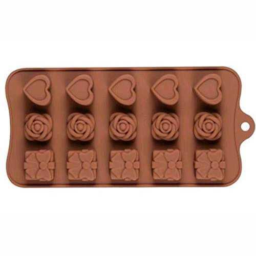 AILEHOPY Cetakan Coklat Es Batu Ice Cube Tray Mold Model Love DU997 Cetakan Es Batu Cetakan Es Krim Cetakan Es Batu Silikon Cetakan Silikon Silicon Sendok Silikon Bayi Cetakan Es Krim Silikon Cetakan Es Mesin Es Batu Kristal Cetakan Es Krim Bayi Es Batu K