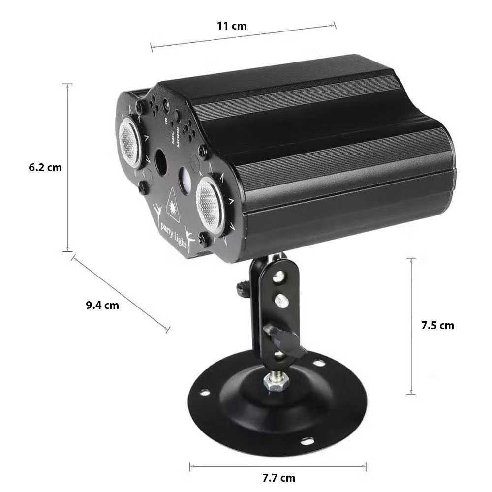 YUNFA Proyektor Laser LED Lampu Disco DJ Party Lights L-001